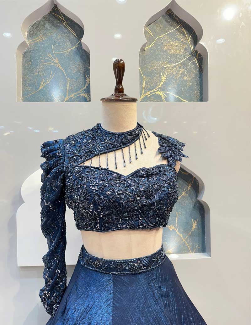 ORGANZA LEHENGA image 1