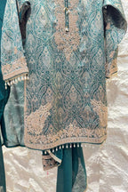 "EMERALD TEAL ROYAL SUIT" image 2