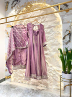 "MAUVE MAJESTY ANARKALI" image 4