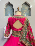 "RANI ROYALE EMBROIDERED LEHENGA" image 5
