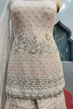 "CLASSIC WHITE CHARM SHARARA" image 3