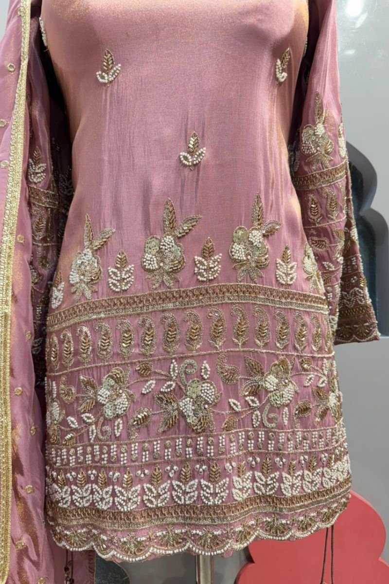 "BLUSH BLOOOM SHARARA" image 2