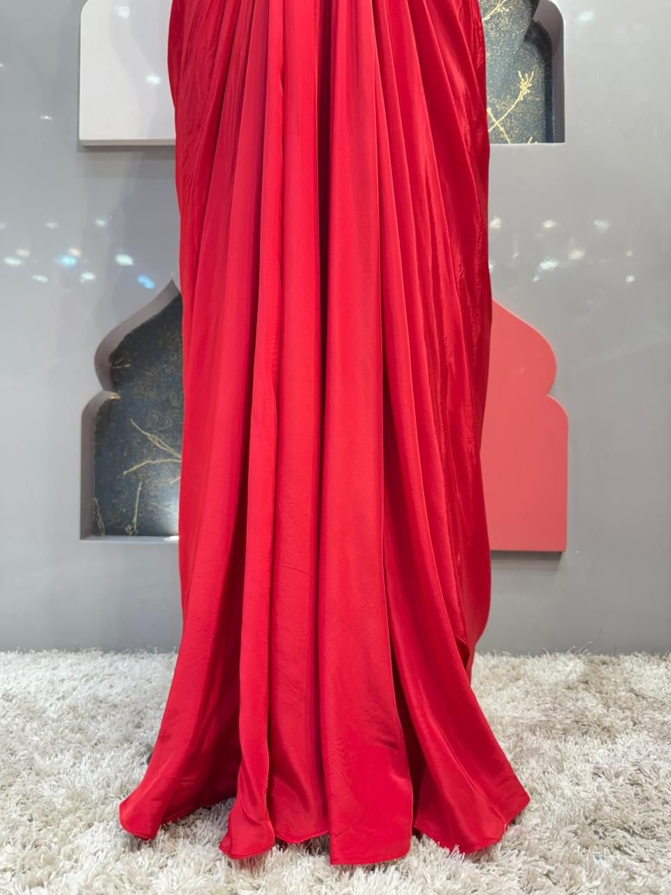"RUBY GLAM DRAPE INDO-WESTERN" image 3