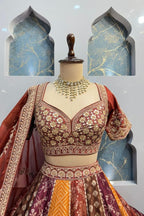 "ROYAL PASTEL SYMPHONY LEHENGA" image 1