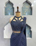 DRAPE SAREE image 1