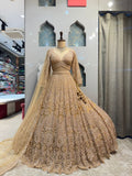 "ROYAL GOLD HAND EMBROIDERED LEHENGA" image 0