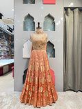 "PEACH ROYALE INDO-WESTERN" image 0