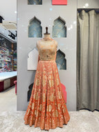 "PEACH ROYALE INDO-WESTERN" image 0