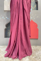 "ROSEWOOD DRAPE EMBELLISHED INDO WESTERN" image 3