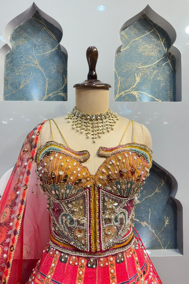 "RANGREZA FESTIVE LEHENGA" image 1