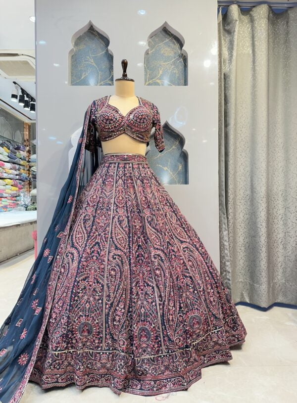 RESHAM LEHENGA - Image 3