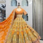"FESTIVE MULTICOLOUR LEHENGA"
