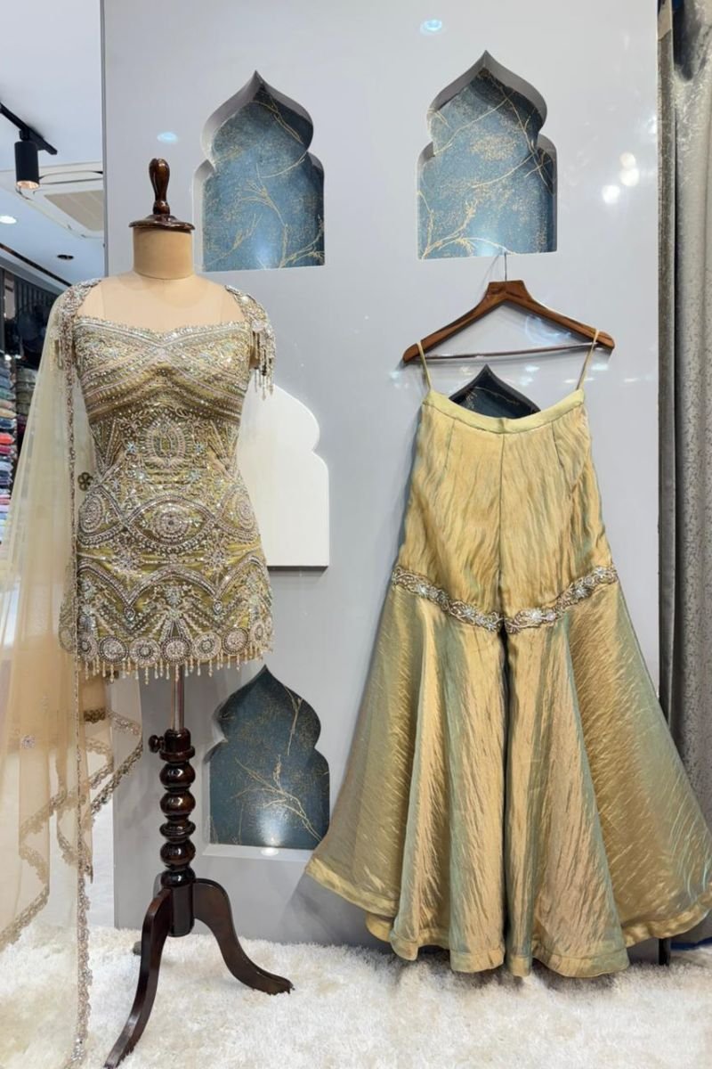 "IVORY WHISPER SHARARA" - Image 5