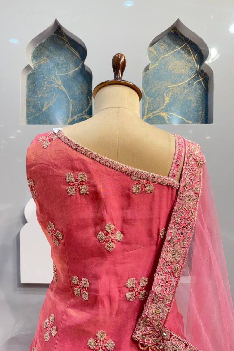 "PINK BLOSSOM HERITAGE SHARARA" - Image 6