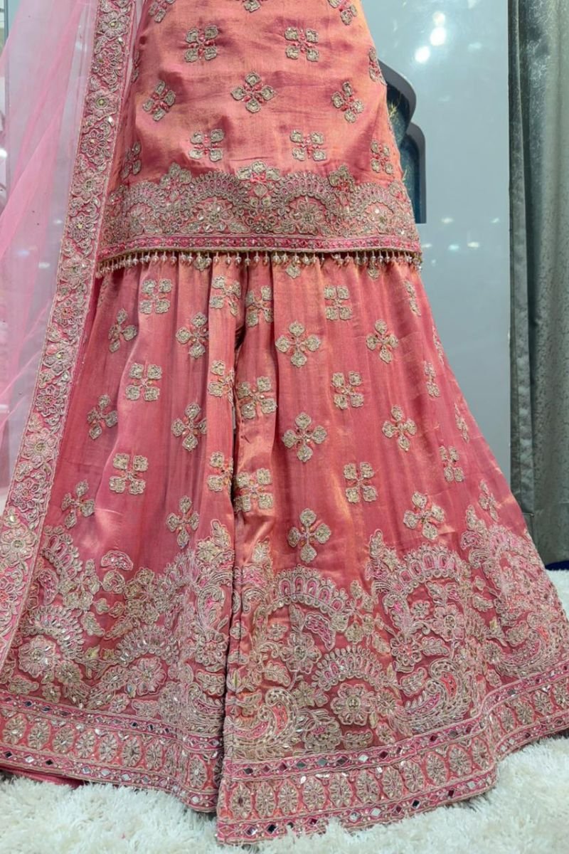 "PINK BLOSSOM HERITAGE SHARARA" - Image 5