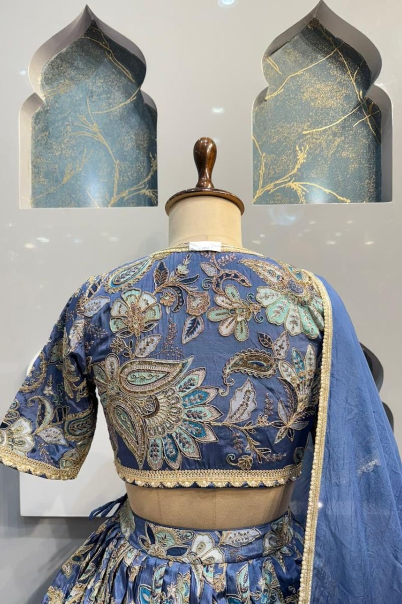 "NEELKAMAL ROYAL LEHENGA" - Image 6