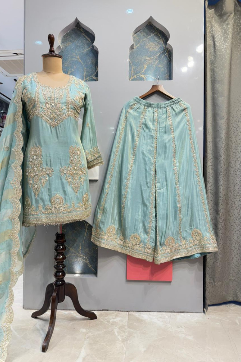 " ZAREEN AQUA SHARARA" - Image 4