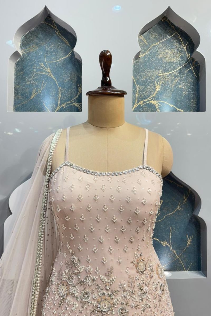 "CLASSIC WHITE CHARM SHARARA" - Image 2