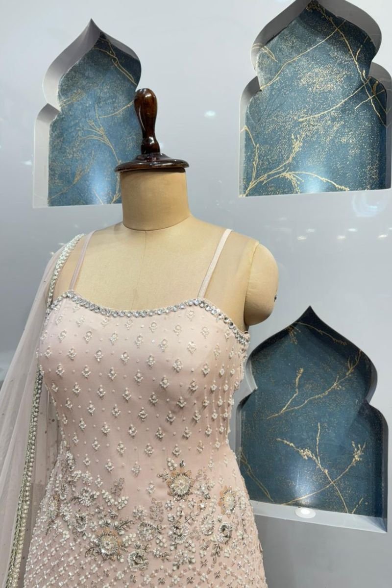 "CLASSIC WHITE CHARM SHARARA" - Image 3